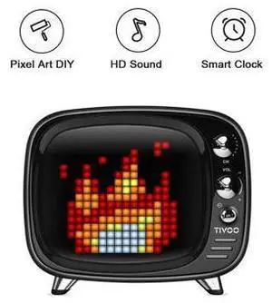 Pixel Art Bluetooth Speaker - Tivoo Retro 16x16 Pixel Art DIY Box. Full RGB P... Pixel Art Bluetooth Speaker - Tivoo Retro 16x16 Pixel Art DIY Box. Full RGB P...