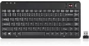 Perixx Periboard-706 Wireless Trackball Mini Keyboard, Build-in 0.55 Inch Trackball for Pointing Feature, Black, US English Layout (10532) Perixx Periboard-706 Wireless Trackball Mini Keyboard, Build-in 0.55 Inch Trackball for Pointing Feature, Black, US English Layout (10532)