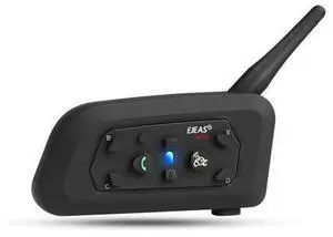 EJEAS V6 Pro Motorcycle Helmet Bluetooth Intercom, 2-Way 1200M Motorcycle Bluetooth Headset Universal Communication System with Noise Cancellation and Waterproof for Dirt Bike/ATV/Snowmobile (1PC) EJEAS V6 Pro Motorcycle Helmet Bluetooth Intercom, 2-Way 1200M Motorcycle Bluetooth Headset Universal Communication System with Noise Cancellation and Waterproof for Dirt Bike/ATV/Snowmobile (1PC)