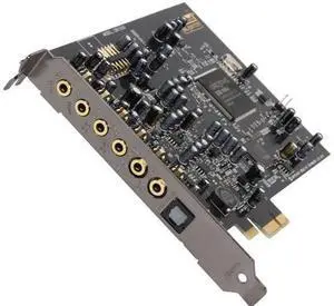 Creative Sound Blaster Audigy PCIe RX 7.1 Sound Card with High Performance Headphone Amp Creative Sound Blaster Audigy PCIe RX 7.1 Sound Card with High Performance Headphone Amp