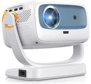 4K Projector, Auto Focus with Built-in Stand, 5000 Lumens, WiFi Bluetooth, 40-150 inch Display, Android System 4K Projector, Auto Focus with Built-in Stand, 5000 Lumens, WiFi Bluetooth, 40-150 inch Display, Android System