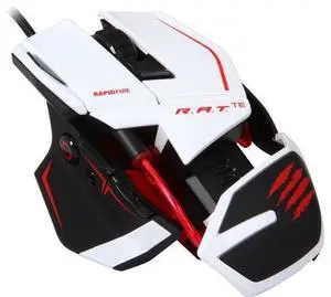 Mad Catz R.A.T.TE Tournament Edition Gaming Mouse for PC and Mac - White Mad Catz R.A.T.TE Tournament Edition Gaming Mouse for PC and Mac - White