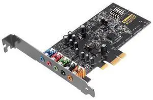 Creative Sound Blaster Audigy FX PCIe 5.1 Sound Card with High Performance Headphone Amp Creative Sound Blaster Audigy FX PCIe 5.1 Sound Card with High Performance Headphone Amp