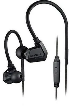 ROCCAT Score Full Spectrum Dual Driver in-Ear Gaming Headset with In-Line Mic ROCCAT Score Full Spectrum Dual Driver in-Ear Gaming Headset with In-Line Mic