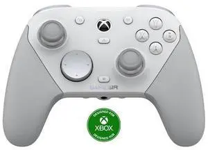 SOEWIOU Wired Controller for Xbox Series X|S, Xbox One, Wireless Gamepad for PC&Android with TMR Sticks, Hall Effect Analog Triggers, 1000Hz Polling Rate, 3.5mm Audio Jack - White SOEWIOU Wired Controller for Xbox Series X|S, Xbox One, Wireless Gamepad for PC&Android with TMR Sticks, Hall Effect Analog Triggers, 1000Hz Polling Rate, 3.5mm Audio Jack - White