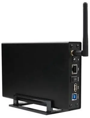 Blueendless Rj45 External Hard Drive Case Nas Wifi Antenna Wireless Wifi Sata Usb 3.0 Wifi Hdd Interface Aluminum Hdd Box Hdd 3.5 Hdd Caddy(Us Plug) - OEM Blueendless Rj45 External Hard Drive Case Nas Wifi Antenna Wireless Wifi Sata Usb 3.0 Wifi Hdd Interface Aluminum Hdd Box Hdd 3.5 Hdd Caddy(Us Plug) - OEM
