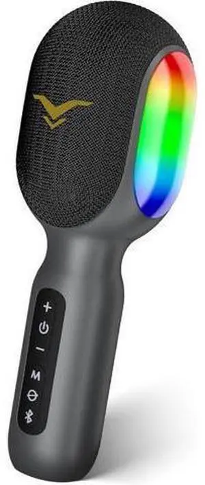 Wireless Bluetooth Karaoke Microphone, 5-in-1 Portable Handheld Mic Speaker with Dynamic RGB Lights, Mini Karaoke Machine for Car Travel Home Party, Music Recording, Duet Singing, Gift for Kids Adults Wireless Bluetooth Karaoke Microphone, 5-in-1 Portable Handheld Mic Speaker with Dynamic RGB Lights, Mini Karaoke Machine for Car Travel Home Party, Music Recording, Duet Singing, Gift for Kids Adults