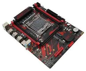 Zunate X99 LGA 2011 V3 Motherboard with 4 DDR4 Slots, M.2 Slots, LAN Card, Multiple Expansion Slots, Supports Core i7 and E5 V3 V4 Series Processors Zunate X99 LGA 2011 V3 Motherboard with 4 DDR4 Slots, M.2 Slots, LAN Card, Multiple Expansion Slots, Supports Core i7 and E5 V3 V4 Series Processors