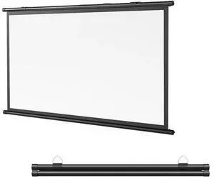 Manual Pull Down Projector Screen 40in 50in 60in Home Theater Projector Movie Screen 4K HD Projection Screen, Wall/Ceiling Mount(60inch(16:9)) Manual Pull Down Projector Screen 40in 50in 60in Home Theater Projector Movie Screen 4K HD Projection Screen, Wall/Ceiling Mount(60inch(16:9))