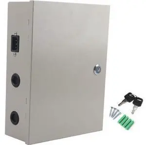 Access Controller Power Supply Box, UPS Power Supply Box PWM 12V 10A with Delayed Power Off Function, Suitable for Access Control, Electrical Boxes Access Controller Power Supply Box, UPS Power Supply Box PWM 12V 10A with Delayed Power Off Function, Suitable for Access Control, Electrical Boxes