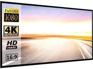 Projector Screen Screen Projector Screen 100 Inch 120 Inch 150 Portable Foldable for Home Theater Outdoor Indoor Smart Home(150 inch) Projector Screen Screen Projector Screen 100 Inch 120 Inch 150 Portable Foldable for Home Theater Outdoor Indoor Smart Home(150 inch)