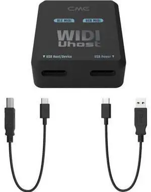 CME WIDI Uhost + USB-B OTG cable pack - Bluetooth USB MIDI Interface + USB host CME WIDI Uhost + USB-B OTG cable pack - Bluetooth USB MIDI Interface + USB host
