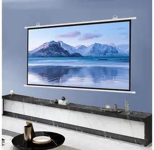 Projector Screen 30 40 50 60 72 Inch Home Theater Movie Screen Pull Down Projector Screen Hanging 4K HD Movie Screen, 16:9 Format(16:9,60inch) Projector Screen 30 40 50 60 72 Inch Home Theater Movie Screen Pull Down Projector Screen Hanging 4K HD Movie Screen, 16:9 Format(16:9,60inch)