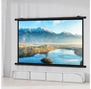 Projector Screen Manual Pull Down 40" 50" 60" Home Theater Projection Screen Wall Ceiling Mount Projection Screen 4K HD Movie Screen(72 Inch (4:3)) Projector Screen Manual Pull Down 40" 50" 60" Home Theater Projection Screen Wall Ceiling Mount Projection Screen 4K HD Movie Screen(72 Inch (4:3))