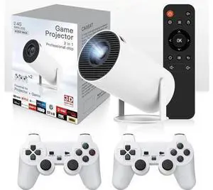 M300 Max Game Projector, Projector And Game With 2 Wireless Controllers Game Projector with Controllers, Projector, M300 Max Video Game Projector, P30 Max Projector and Game M300 Max Game Projector, Projector And Game With 2 Wireless Controllers Game Projector with Controllers, Projector, M300 Max Video Game Projector, P30 Max Projector and Game