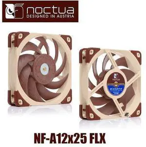 Noctua NF-A12x25 FLX 120x120x25mm 3p pwm 2000 RPM 12cm 120mm PC computer case Fan CPU Cooling Cooler heat sink radiator Fan Noctua NF-A12x25 FLX 120x120x25mm 3p pwm 2000 RPM 12cm 120mm PC computer case Fan CPU Cooling Cooler heat sink radiator Fan