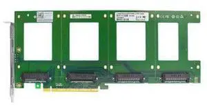 Linkreal 4X U.2 SFF-8639 SSD to PCIE Express 3.0 Gen3 X16 Card NVMe SSD Adapter Linkreal 4X U.2 SFF-8639 SSD to PCIE Express 3.0 Gen3 X16 Card NVMe SSD Adapter