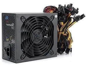 1000W Mining Power Supply for 8 GPUs ETH Rig Ethereum Miner with Auto-Thermally Controlled Fan, Mining Rig PSU ATX PC Power Supply Designed 110V PSU 1000W Mining Power Supply for 8 GPUs ETH Rig Ethereum Miner with Auto-Thermally Controlled Fan, Mining Rig PSU ATX PC Power Supply Designed 110V PSU
