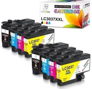 Miss Deer LC3037 Compatible Ink Cartridges Replacement LC3037 LC3037XXL LC3039, High Yield use with MFC-J6945DW MFC-J5845DW XL MFC-J5945DW MFC-J6545DW XL,8 Pack (2BK/2C/2M/2Y) Miss Deer LC3037 Compatible Ink Cartridges Replacement LC3037 LC3037XXL LC3039, High Yield use with MFC-J6945DW MFC-J5845DW XL MFC-J5945DW MFC-J6545DW XL,8 Pack (2BK/2C/2M/2Y)