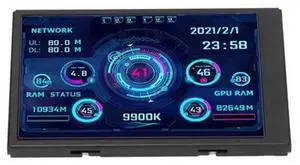 3.5inch IPS USB Mini Screen AIDA64 PC CPU RAM Data Monitor PC Sensor Panel Display Temperature Monitor Computer Temp Monitor 3.5inch IPS USB Mini Screen AIDA64 PC CPU RAM Data Monitor PC Sensor Panel Display Temperature Monitor Computer Temp Monitor