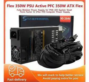 350W Small 1U Full Modular PSU Desk Computer Power Supply For One Machine Small Chassis Computer Power 350W Small 1U Full Modular PSU Desk Computer Power Supply For One Machine Small Chassis Computer Power