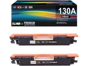 130A Black Toner Cartridges m177fw Toner Replacement 130A CF350A Works with Color Laserjet Pro MFP M177fw,M176n Printer Ink (2-Pack) 130A Black Toner Cartridges m177fw Toner Replacement 130A CF350A Works with Color Laserjet Pro MFP M177fw,M176n Printer Ink (2-Pack)