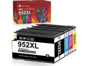 Toner Kingdom Remanufactured Ink-Cartridge Replacement for 952 XL 952XL Ink Cartridges for Officejet 8700 8702 8710 8730 7740 8720 8210 8216 8745 7720 8200 8736 8734 Printer Ink(4-Pack) Toner Kingdom Remanufactured Ink-Cartridge Replacement for 952 XL 952XL Ink Cartridges for Officejet 8700 8702 8710 8730 7740 8720 8210 8216 8745 7720 8200 8736 8734 Printer Ink(4-Pack)