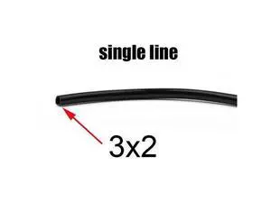 10 Meter UV ink tube single lines ways forepson-DX4 DX5 DX7 head pipe/Mimaki Mutoh Xuli Galaxy printer ink hose UV(3x2 UV single line) 10 Meter UV ink tube single lines ways forepson-DX4 DX5 DX7 head pipe/Mimaki Mutoh Xuli Galaxy printer ink hose UV(3x2 UV single line)