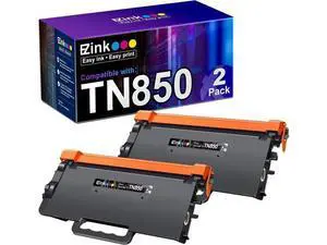 E-Z Ink (TM Compatible Toner Cartridge Replacement TN850 TN-850 TN820 TN-820 for HL-L6200DW HL-L5200DW MFC-L5850DW MFC-L5700DW MFC-L5800DW MFC-L5900DW New Version (2 Black, High Yield) E-Z Ink (TM Compatible Toner Cartridge Replacement TN850 TN-850 TN820 TN-820 for HL-L6200DW HL-L5200DW MFC-L5850DW MFC-L5700DW MFC-L5800DW MFC-L5900DW New Version (2 Black, High Yield)