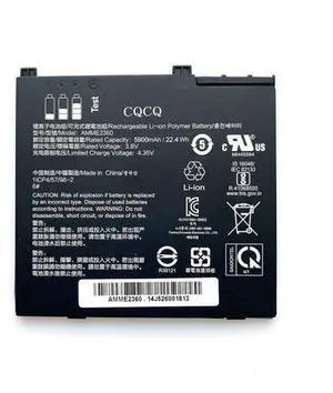 CQCQ AMME2360 Battery for ZEBAR ET Series Tablet Laptop AMME2360 13J324002978 EM7355 (3.8V 5900mAh/22.4Wh) CQCQ AMME2360 Battery for ZEBAR ET Series Tablet Laptop AMME2360 13J324002978 EM7355 (3.8V 5900mAh/22.4Wh)
