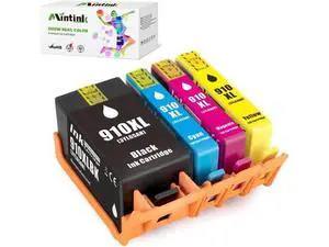 Mintink 910XL Ink Cartridges Combo Pack Printers, Remanufactured 910 XL Ink Cartridge Replacement for OfficeJet Pro 8025e 8020 8022 8025 8028 8034 8035 (4 Pack) HP910XL HP910 Mintink 910XL Ink Cartridges Combo Pack Printers, Remanufactured 910 XL Ink Cartridge Replacement for OfficeJet Pro 8025e 8020 8022 8025 8028 8034 8035 (4 Pack) HP910XL HP910