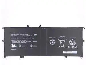 Ammibattery Replacement Battery VGP-BPS40 For Sony SVF15N2ACGP, SVF14N11CXB, SVF14NA1UL, SVF14N 3170mAh 48Wh 15v Ammibattery Replacement Battery VGP-BPS40 For Sony SVF15N2ACGP, SVF14N11CXB, SVF14NA1UL, SVF14N 3170mAh 48Wh 15v