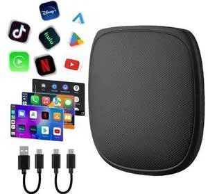 Magic Carplay Ai Box 2.0 Max, Support Netflix/YouTube/Hulu/Tiktok/TF card etc., Qualcomm Multi-core Wireless Carplay and Android Car Adapter for OEM Wired Carplay Car Magic Carplay Ai Box 2.0 Max, Support Netflix/YouTube/Hulu/Tiktok/TF card etc., Qualcomm Multi-core Wireless Carplay and Android Car Adapter for OEM Wired Carplay Car