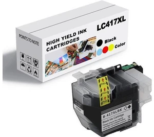 Ink Cartridge for Brother LC417XL High Yield,CompatibleJ7010CDW J5800CDW J7500CDW J7600CDW Printer Page Yield Up to 6000 Pages Black,5000 Pages Color Black Ink Cartridge for Brother LC417XL High Yield,CompatibleJ7010CDW J5800CDW J7500CDW J7600CDW Printer Page Yield Up to 6000 Pages Black,5000 Pages Color Black