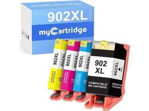 myCartridge Remanufactured Ink Cartridge Replacement 902XL to Use with Officejet Pro 6978 6968 6958 6950 6960 6970 6975 (Black, Cyan, Magenta, Yellow, 4-Pack) myCartridge Remanufactured Ink Cartridge Replacement 902XL to Use with Officejet Pro 6978 6968 6958 6950 6960 6970 6975 (Black, Cyan, Magenta, Yellow, 4-Pack)