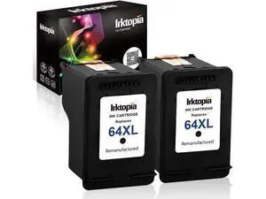 Inktopia Remanufactured Ink Cartridge Replacement 64XL 64 XL Envy Photo 7858 7855 7155 6255 6220 7120 6232 6255 7158 7164 Envy 5542 Tango X Terra Printer (2 Black) Inktopia Remanufactured Ink Cartridge Replacement 64XL 64 XL Envy Photo 7858 7855 7155 6255 6220 7120 6232 6255 7158 7164 Envy 5542 Tango X Terra Printer (2 Black)