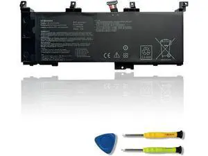 efohana C41N1531 Laptop Battery Replacement for ROG GL502VS GL502VT GL502VS-1A GL502VS-1E GL502VT-1B GL502VY GL502VY-1A Series Notebook 0B200-01940100 15.2V 62Wh 4120mAh 4-Cells efohana C41N1531 Laptop Battery Replacement for ROG GL502VS GL502VT GL502VS-1A GL502VS-1E GL502VT-1B GL502VY GL502VY-1A Series Notebook 0B200-01940100 15.2V 62Wh 4120mAh 4-Cells