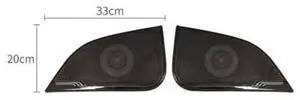 2pcs Car Styling Horn Hood Speaker Grill Mesh Enclosure Covers Sound Decor Frame Accessories for Tesla Model 3 2021 2pcs Car Styling Horn Hood Speaker Grill Mesh Enclosure Covers Sound Decor Frame Accessories for Tesla Model 3 2021