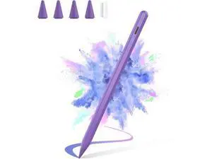 Stylus Pen for iPad 2025-2018 Faster Charge Pencil with Tilt Sensitivity & Palm Rejection & Magnetic Compatible iPad 11/10/9/8/7/6 Pad Air 3/4/5 Pro 12.9/11 Mini 6/5 M2/M4 Purple Stylus Pen for iPad 2025-2018 Faster Charge Pencil with Tilt Sensitivity & Palm Rejection & Magnetic Compatible iPad 11/10/9/8/7/6 Pad Air 3/4/5 Pro 12.9/11 Mini 6/5 M2/M4 Purple