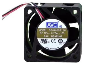 DS04020B12H 12V 0.20A 4020 Cooling Fan, 40X40X20MM 3-Wire DS04020B12H 12V 0.20A 4020 Cooling Fan, 40X40X20MM 3-Wire