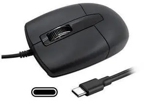 LOONASA USB C Wired Mouse, Type C Optical Mouse, Portable Silent Comfortable, for Laptop, Mac, MacBook, Android, PC LOONASA USB C Wired Mouse, Type C Optical Mouse, Portable Silent Comfortable, for Laptop, Mac, MacBook, Android, PC