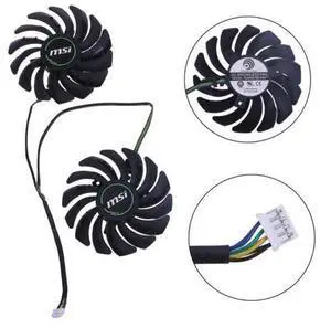 87MM GPU FAN 4PIN Replacement PLD09210B12HH For MSI RX470 RX480 RX570 RX580 Graphics Card Video Card Cooling Fans 87MM GPU FAN 4PIN Replacement PLD09210B12HH For MSI RX470 RX480 RX570 RX580 Graphics Card Video Card Cooling Fans