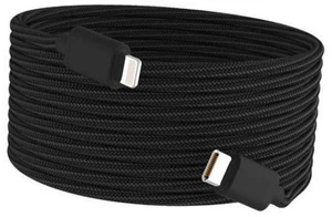 MFi Certifiedfor 15ft Braided Lightning Cable 1 Pack Nylon Long iPhone Charger Cord with PD 27W Fast Charging 5M Extra Long Durable Tangle-Free Charging Cable for iPhone iPad Bedside Home Office MFi Certifiedfor 15ft Braided Lightning Cable 1 Pack Nylon Long iPhone Charger Cord with PD 27W Fast Charging 5M Extra Long Durable Tangle-Free Charging Cable for iPhone iPad Bedside Home Office