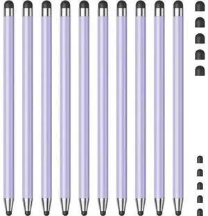 Stylus (10Pcs) Stylus Pen for Touchscreen High Precision and Sensitivity Stylus Pen for iPad/iPhone//Android Smartphone and Tablets Compatible with All Capacitive Touch Screen (Purple) Stylus (10Pcs) Stylus Pen for Touchscreen High Precision and Sensitivity Stylus Pen for iPad/iPhone//Android Smartphone and Tablets Compatible with All Capacitive Touch Screen (Purple)