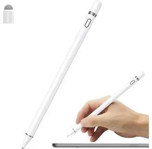 Active Stylus Pen Compatible for iOS&Android Touch Screens Pencil with Dual Touch Function Rechargeable Stylus for iPad/iPad Pro/Air/Mini/iPhone/Cellphone//Tablet Drawing&Writing Active Stylus Pen Compatible for iOS&Android Touch Screens Pencil with Dual Touch Function Rechargeable Stylus for iPad/iPad Pro/Air/Mini/iPhone/Cellphone//Tablet Drawing&Writing
