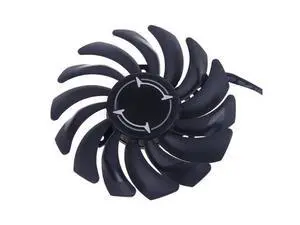Ventilador de refrigeración para tarjeta de vídeo gráfica MSI RX 580, 87mm, PLD09210B12HH, 4 pines, 1 par Ventilador de refrigeración para tarjeta de vídeo gráfica MSI RX 580, 87mm, PLD09210B12HH, 4 pines, 1 par