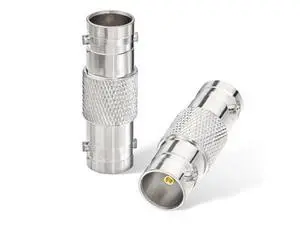 BNC Adapter 75 Ohm SDI Connector BNC Female to Female Barrel Connector for HD-SDI/3G-SDI/4K/8K SDI Video Camera Cable (2Pcs) BNC Adapter 75 Ohm SDI Connector BNC Female to Female Barrel Connector for HD-SDI/3G-SDI/4K/8K SDI Video Camera Cable (2Pcs)