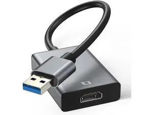 USB to HDMI Adapter - 3.0/2.0 Multi-Monitor Cable Compatible with Windows 7/8/10/11 and MacOS for Multiple Monitors USB to HDMI Adapter - 3.0/2.0 Multi-Monitor Cable Compatible with Windows 7/8/10/11 and MacOS for Multiple Monitors