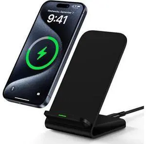 Wireless Charger Fast Charging Stand Wireless Android Desk Phone Charger Stand for Galaxy S25 S24 Ultra S24+ S24 S23 FE S22 S21 S20 S10 S9 S8 iPhone 15 Pro Max Plus 14 13 12 Pixel 8 7 Wireless Charger Fast Charging Stand Wireless Android Desk Phone Charger Stand for Galaxy S25 S24 Ultra S24+ S24 S23 FE S22 S21 S20 S10 S9 S8 iPhone 15 Pro Max Plus 14 13 12 Pixel 8 7
