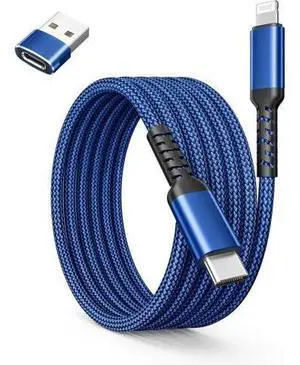 USB C to Lightning Charger Cable 10ft with USB AdapterType C Power Delivery PD Fast Charging Cord for iPhone 11 12 13 14 Mini Pro Max SE iPad 8 9 8th 9th Generation USB C to Lightning Charger Cable 10ft with USB AdapterType C Power Delivery PD Fast Charging Cord for iPhone 11 12 13 14 Mini Pro Max SE iPad 8 9 8th 9th Generation